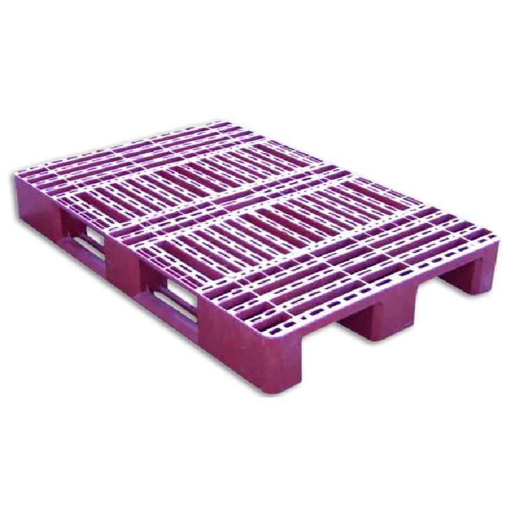 Palet de plástico reutilizable para logística y transporte