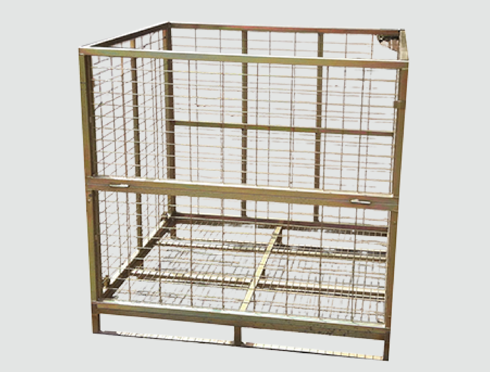 jaula de hierro para bodegas