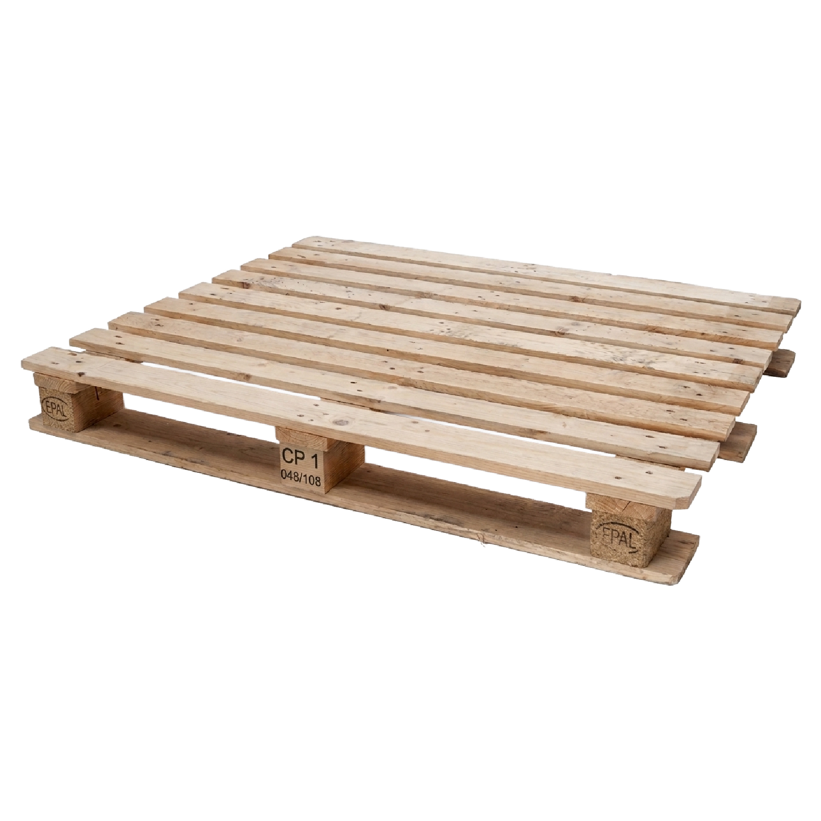 Palets CP de madera para transporte industrial y logística