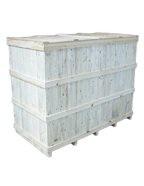Embalajes de madera industriales para transporte seguro de mercancías pesadas y voluminosas