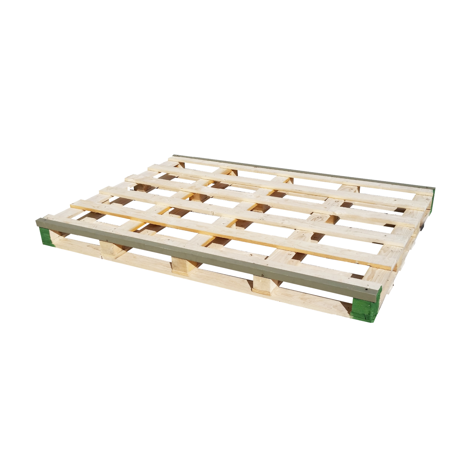 Palets de grandes dimensiones de madera para cargas voluminosas y pesadas