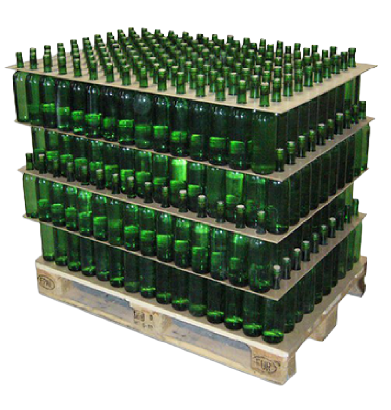 pal-pack para botellas: embalaje para bodegas